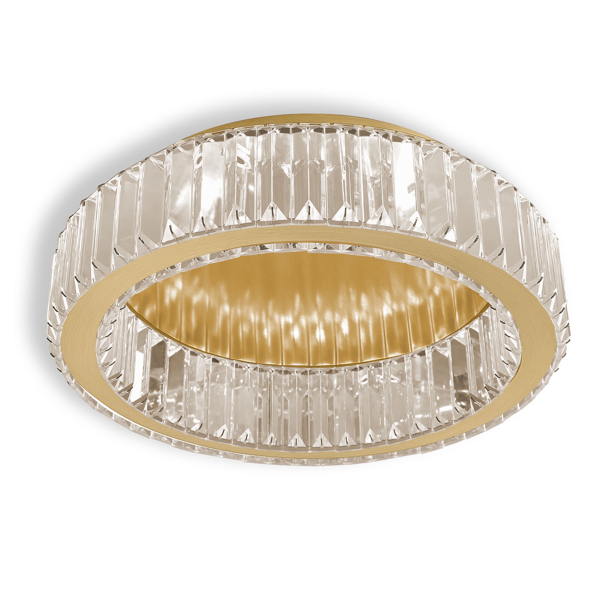 TOOLIGHT kattovalaisin APP1720-C harjattu kulta, 40x40x11,5cm