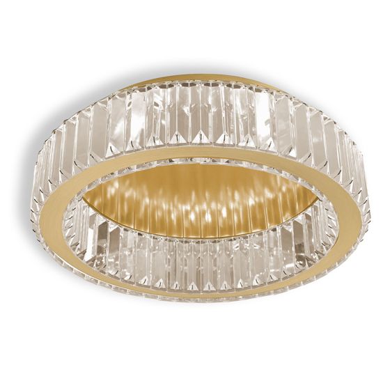 TOOLIGHT kattovalaisin APP1720-C harjattu kulta, 40x40x11,5cm