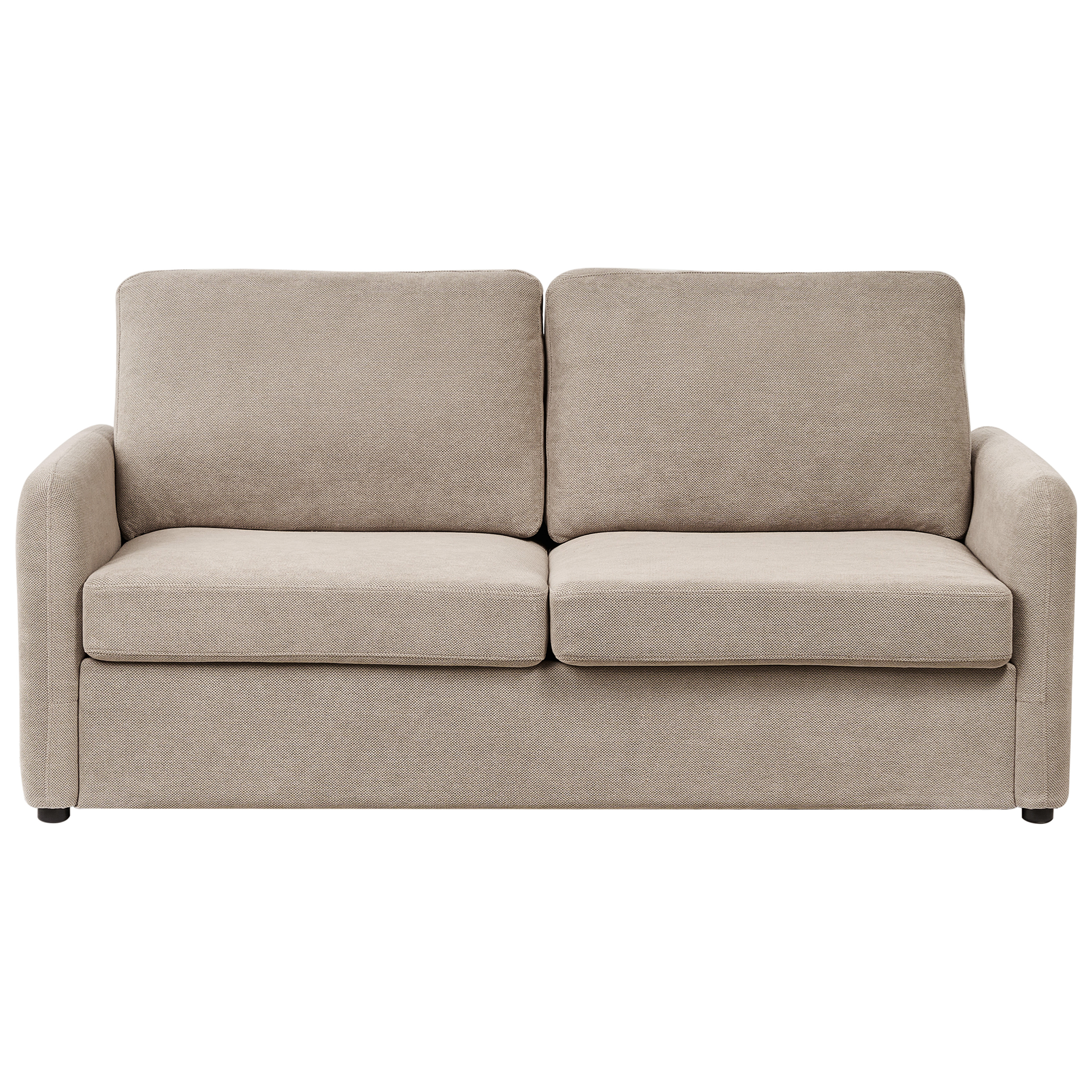 Vuodesohva BENNAS kangas Ruskeanharmaa 3-istuttava