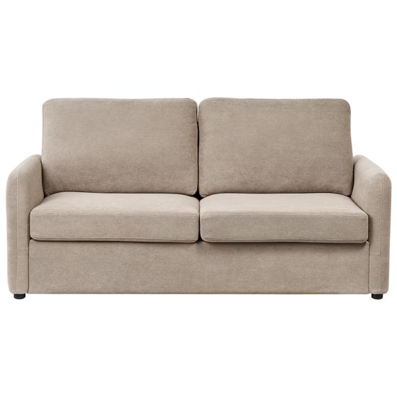 Vuodesohva BENNAS kangas Ruskeanharmaa 3-istuttava