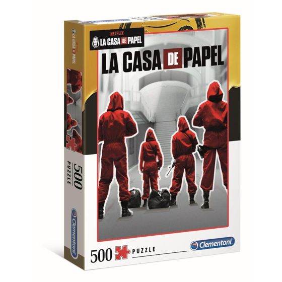 Clementoni Palapeli 500 Rahapaja (Money Heist)