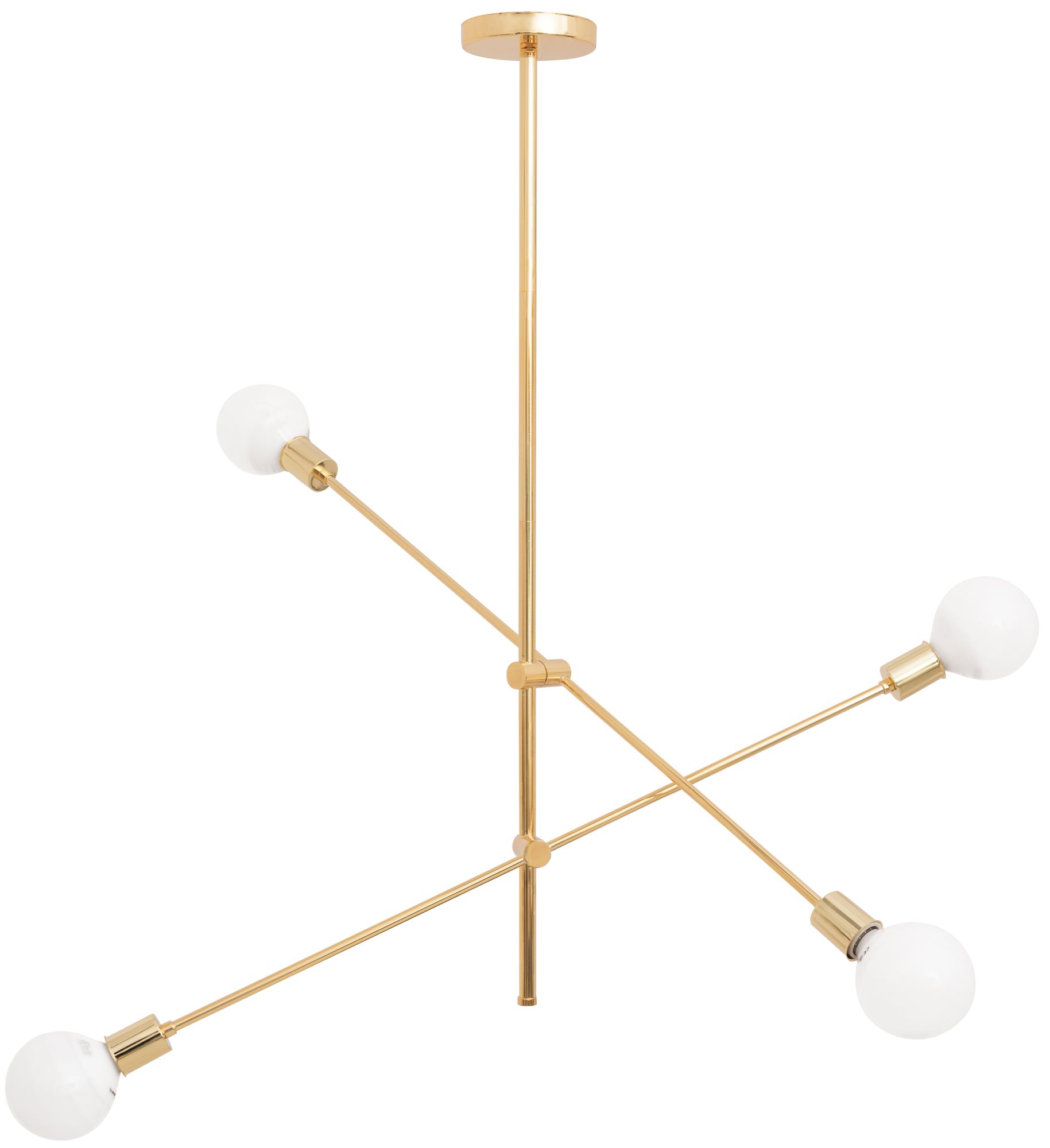 TOOLIGHT riippuva kattovalaisin APP479-4C kulta, 81, 5x12x85cm