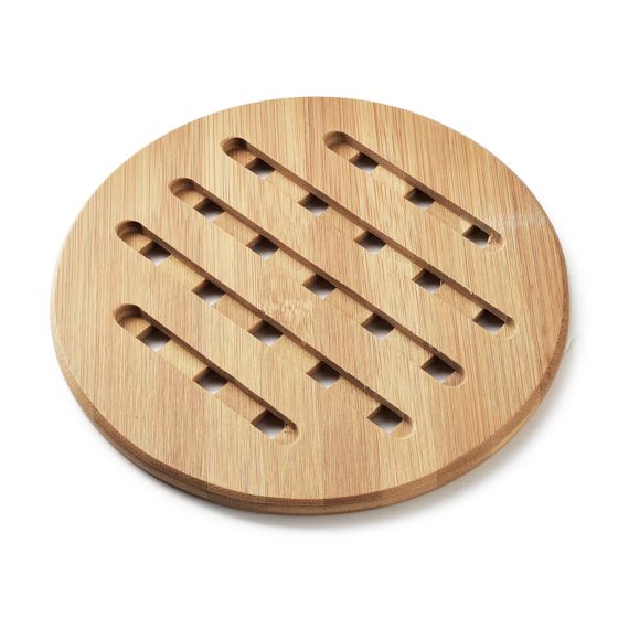 Kattilankannatin bambu Allesken RAIS 18x18 cm luonnonväri 1 kpl
