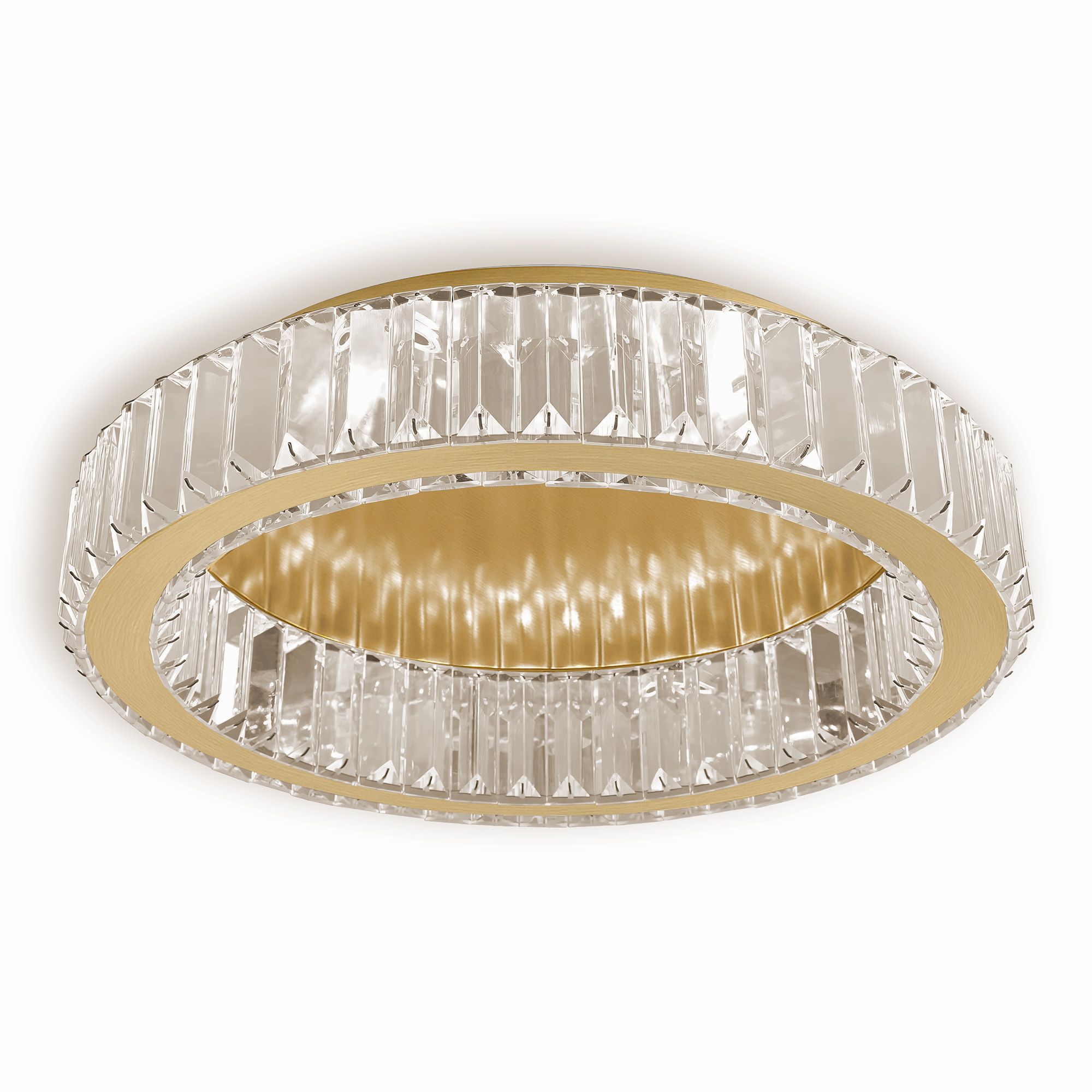 TOOLIGHT kattovalaisin APP1722-C harjattu kulta, 49x49x11,5cm