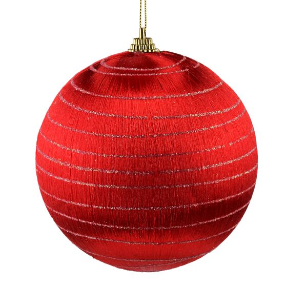 Joulupallo SANTA LILA, styroksia, Ø 10 cm