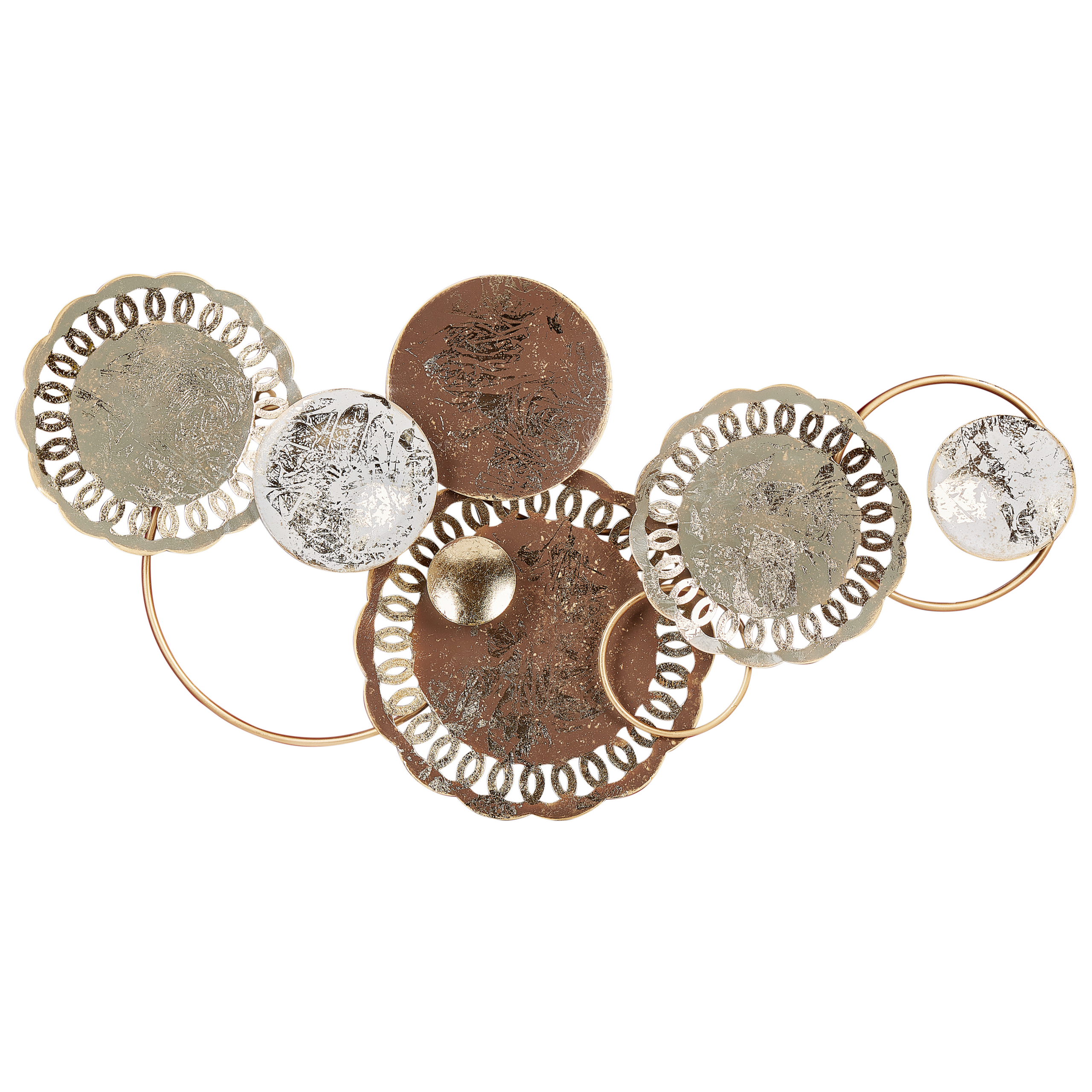 Seinäkoriste PLUTONIUM metalli 48 cm Monivärinen