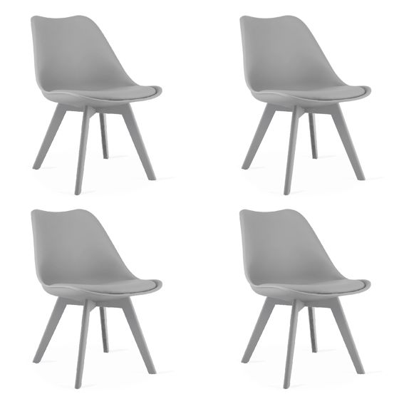 MARK-tuoli, harmaa harmaat jalat (4 kpl)