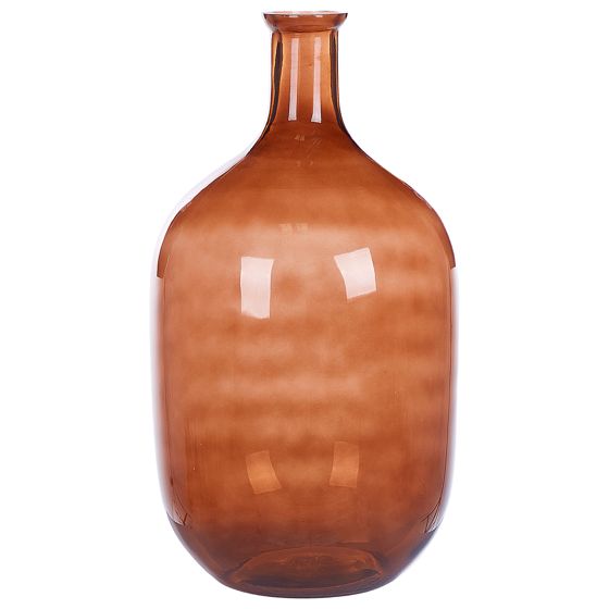 Koristemaljakko DALCHINI lasi 51 cm Kullanruskea