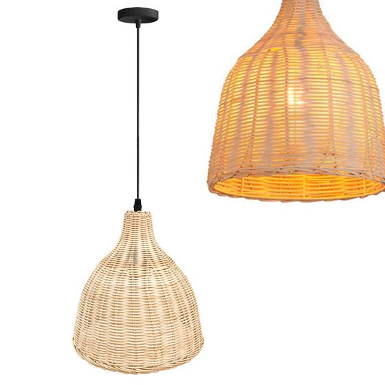 TOOLIGHT riippuva kattovalaisin APP1645-1CP BOHO beige, 26x26x26cm