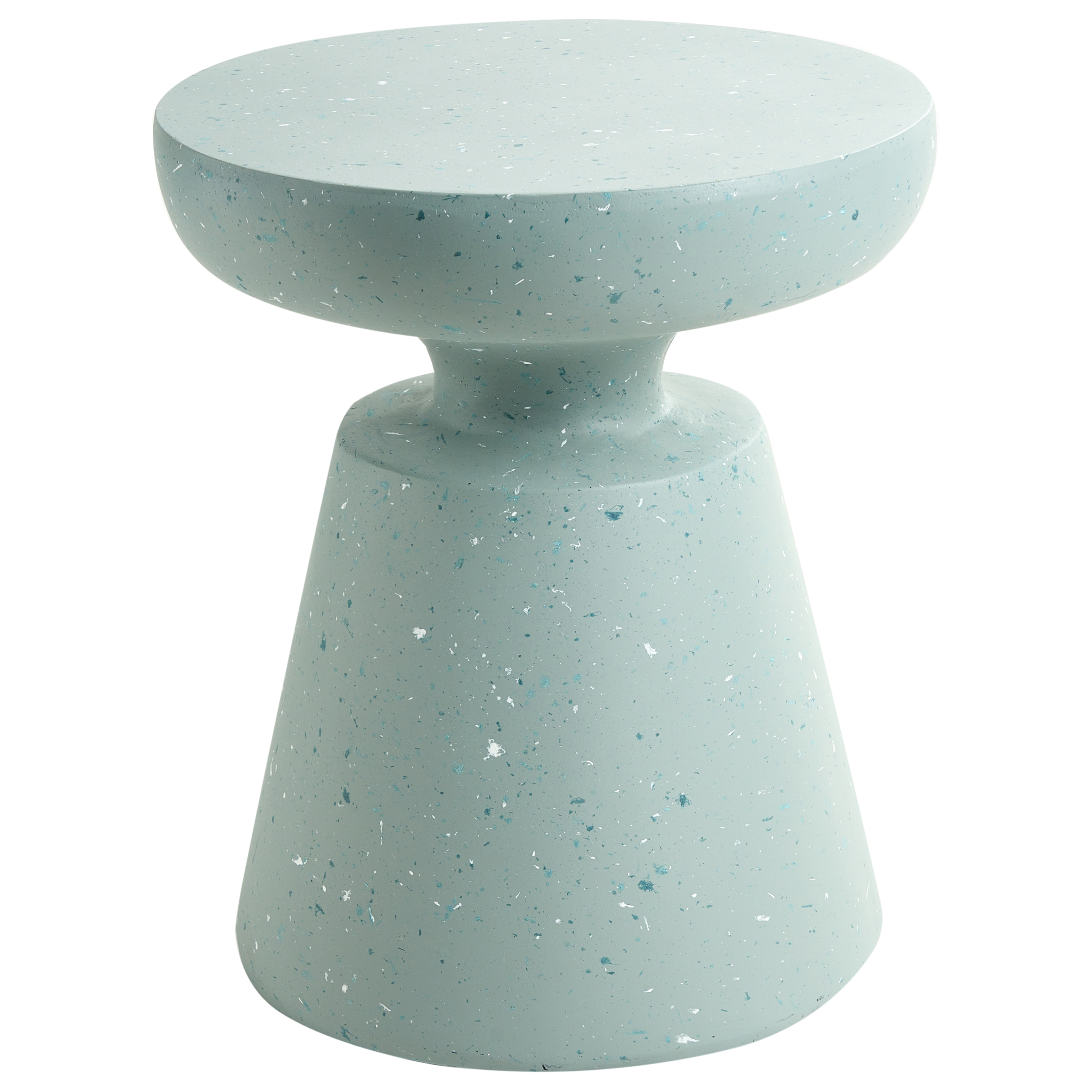 Sivupöytä MINCIO 45 cm 45 cm Terrazzo-kuvio Vihreä