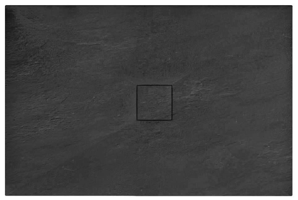 REA suihkuallas STONE 90x120 musta