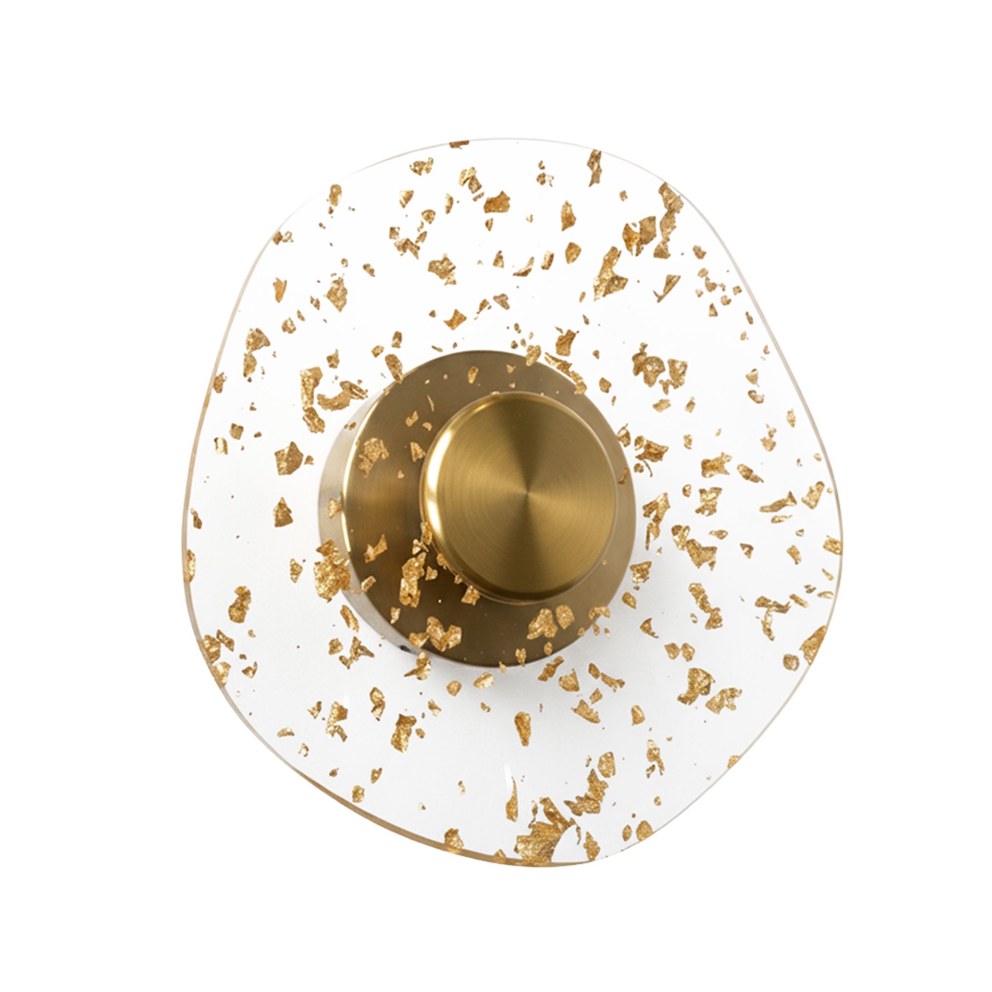 TOOLIGHT seinävalaisin APP1794-W harjattu kulta, 20X20X9CM