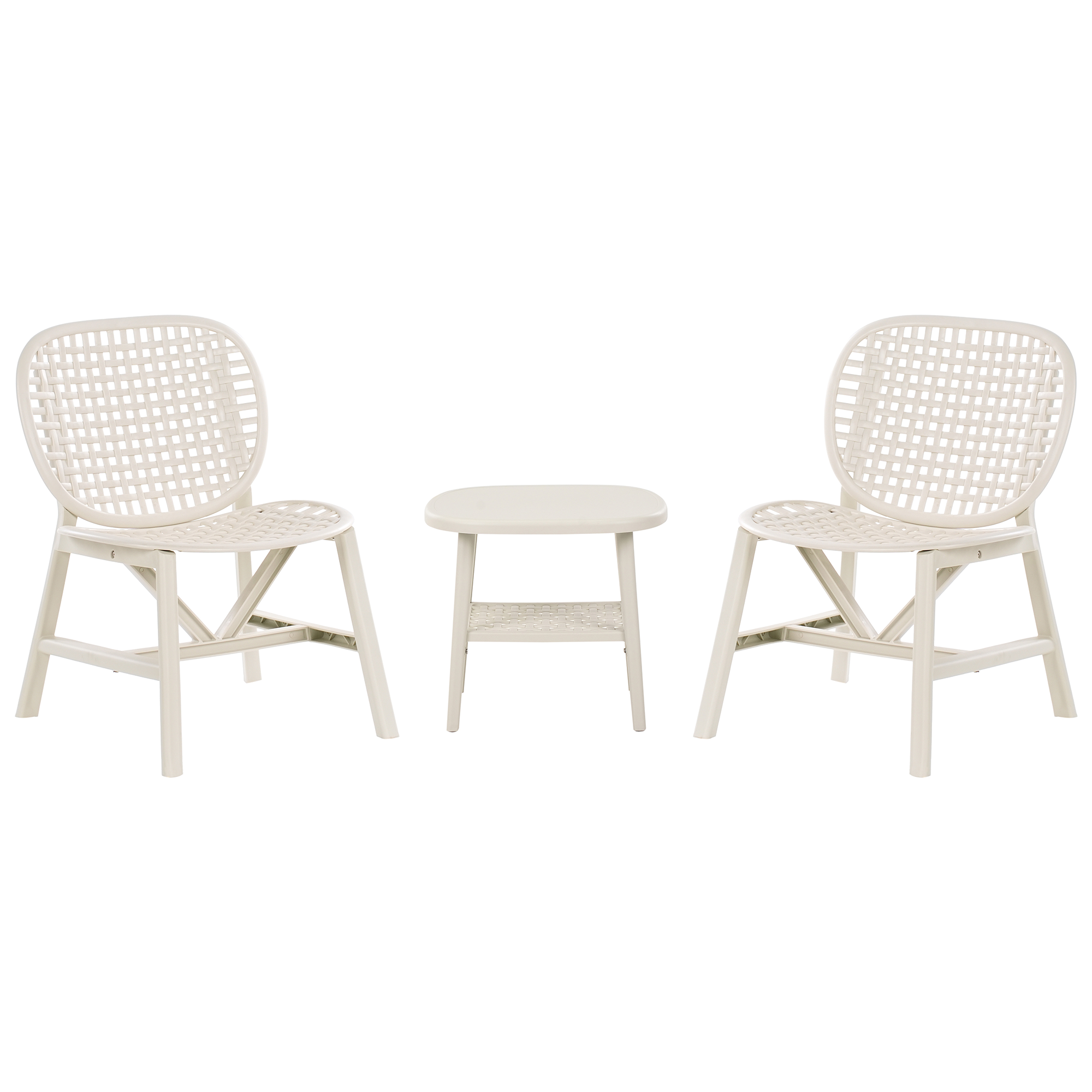 Bistrosetti SICELLE Luonnonvalkoinen