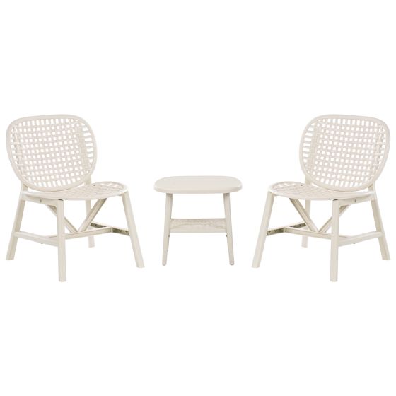 Bistrosetti SICELLE Luonnonvalkoinen