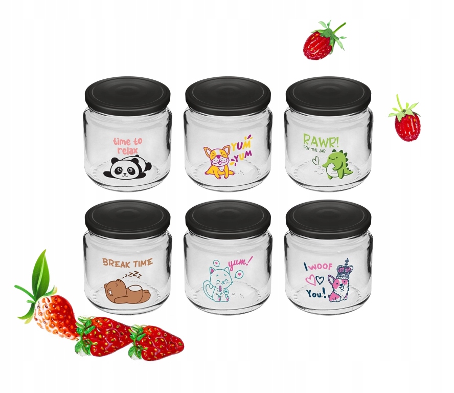 Kannen keitto- ja jogurttipurkit lapsille, 6 kpl, 212 ml