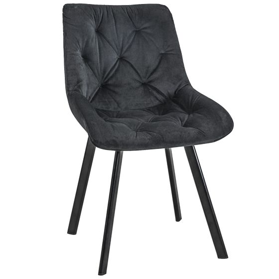 Akord Tuoli Musta 50x43x49