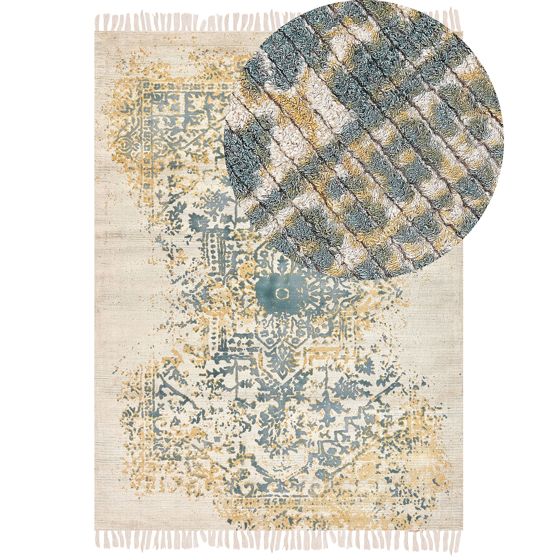 Matto BOYALI Tummanvihreä 160 x 230 cm viskoosi