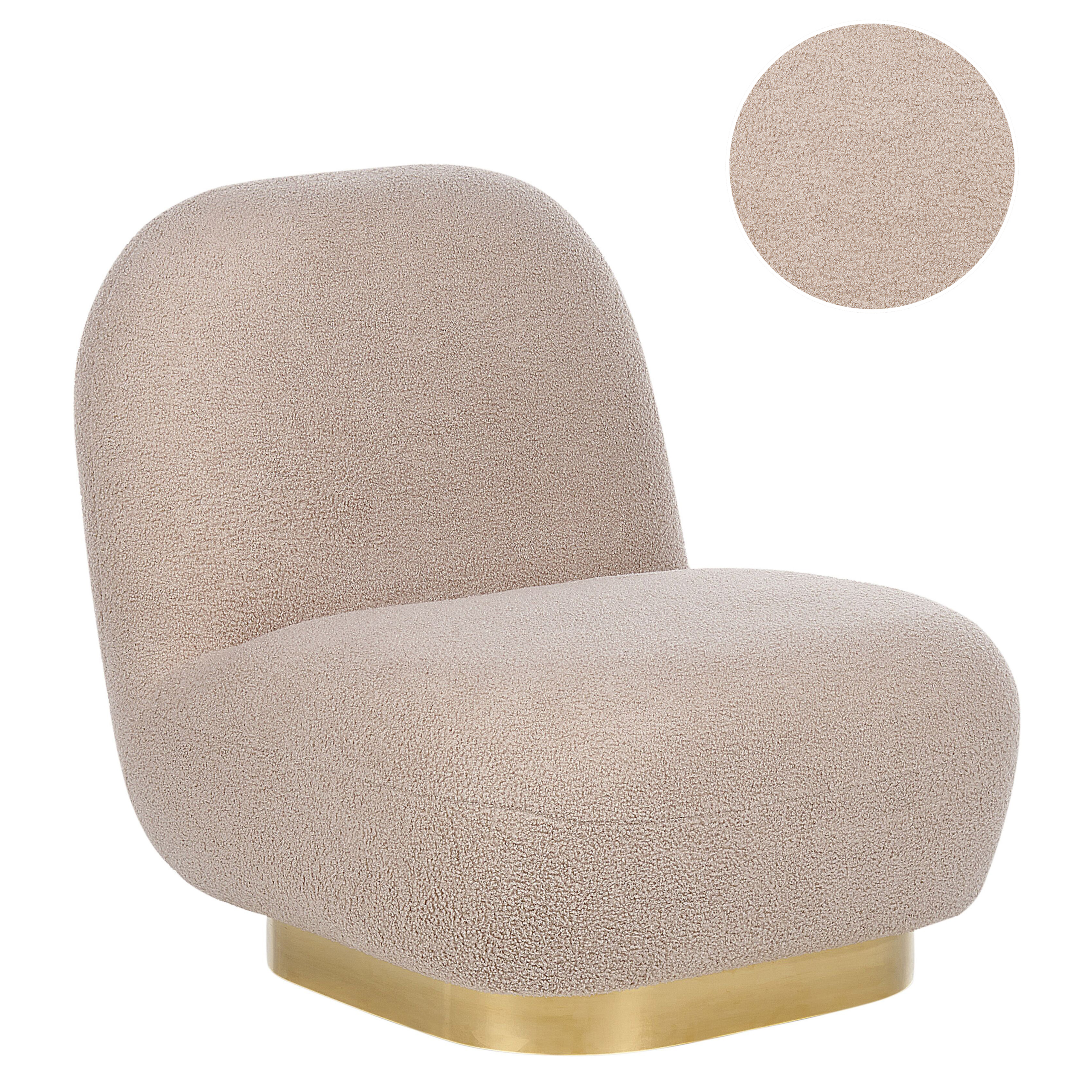 Nojatuoli LOVIISA Buklee Beige