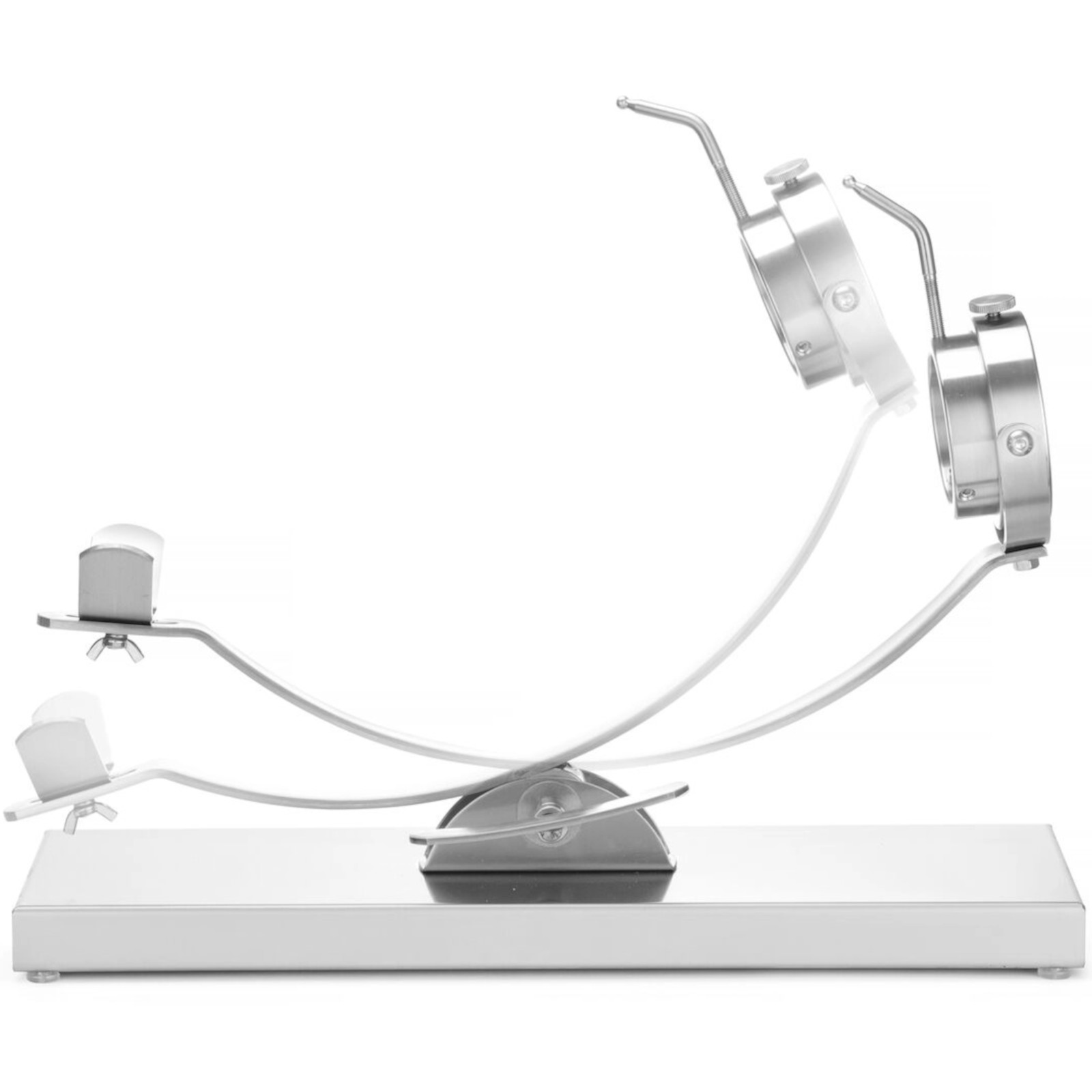 Jamon serranon kypsennyskinkun teline, terästä, 595 x 215 x 300 mm