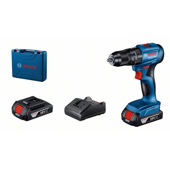 Bosch GSB 185-LI Professional -Akkuiskuporakone 18V 2x 2,0 Ah