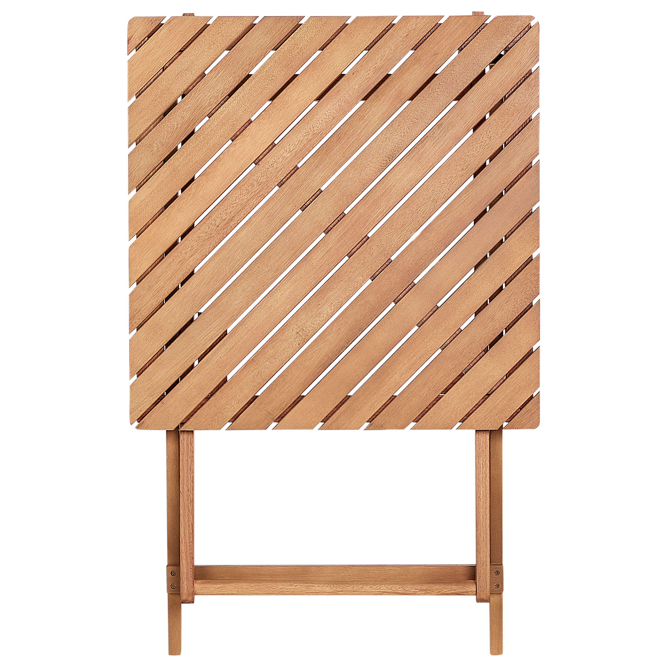 Bistrosetti taitettava ARDORE eukalyptuspuu Ruskea