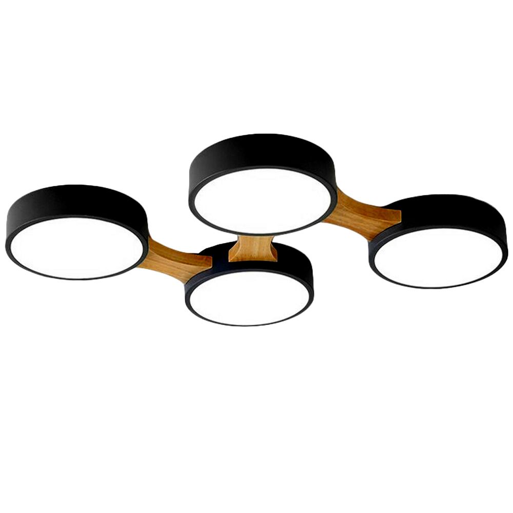 TOOLIGHT kattovalaisin APP527-4C FLAT musta, 65x46x3,5cm