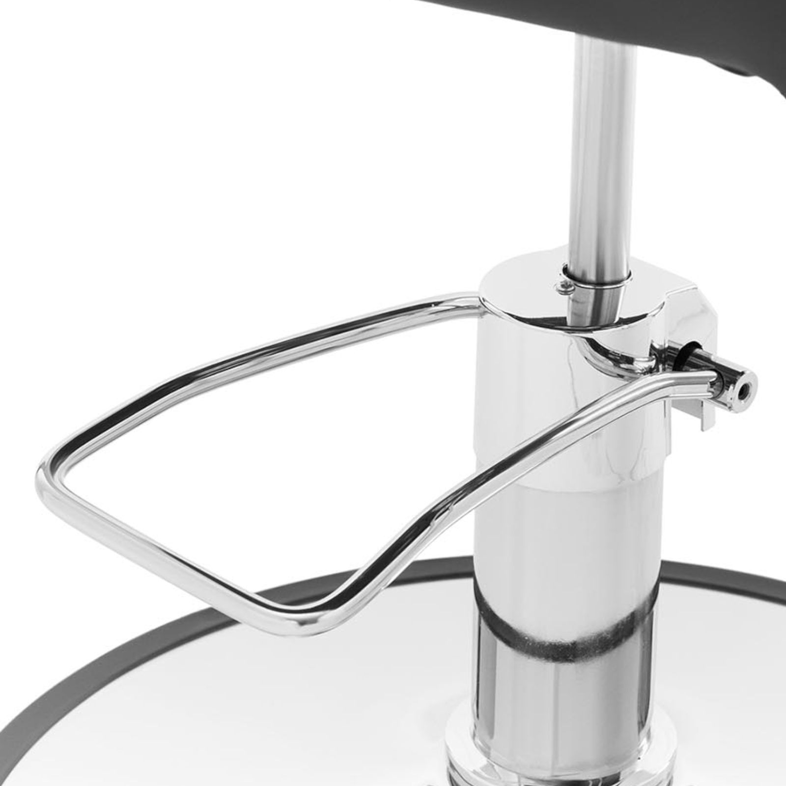 Physa HOVE kampaamo- ja meikkituoli jalkatuella - musta