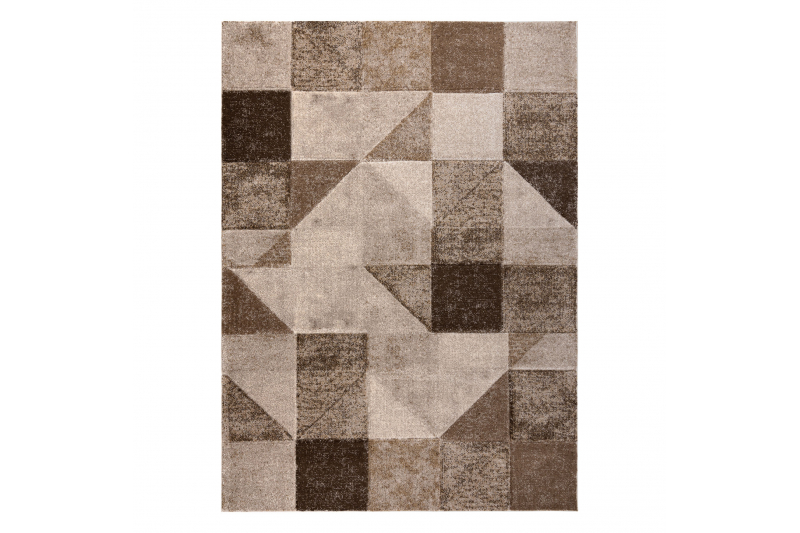 ARCANA 0822 matto beige / ruskea, geometrinen, moderni 140x190 cm