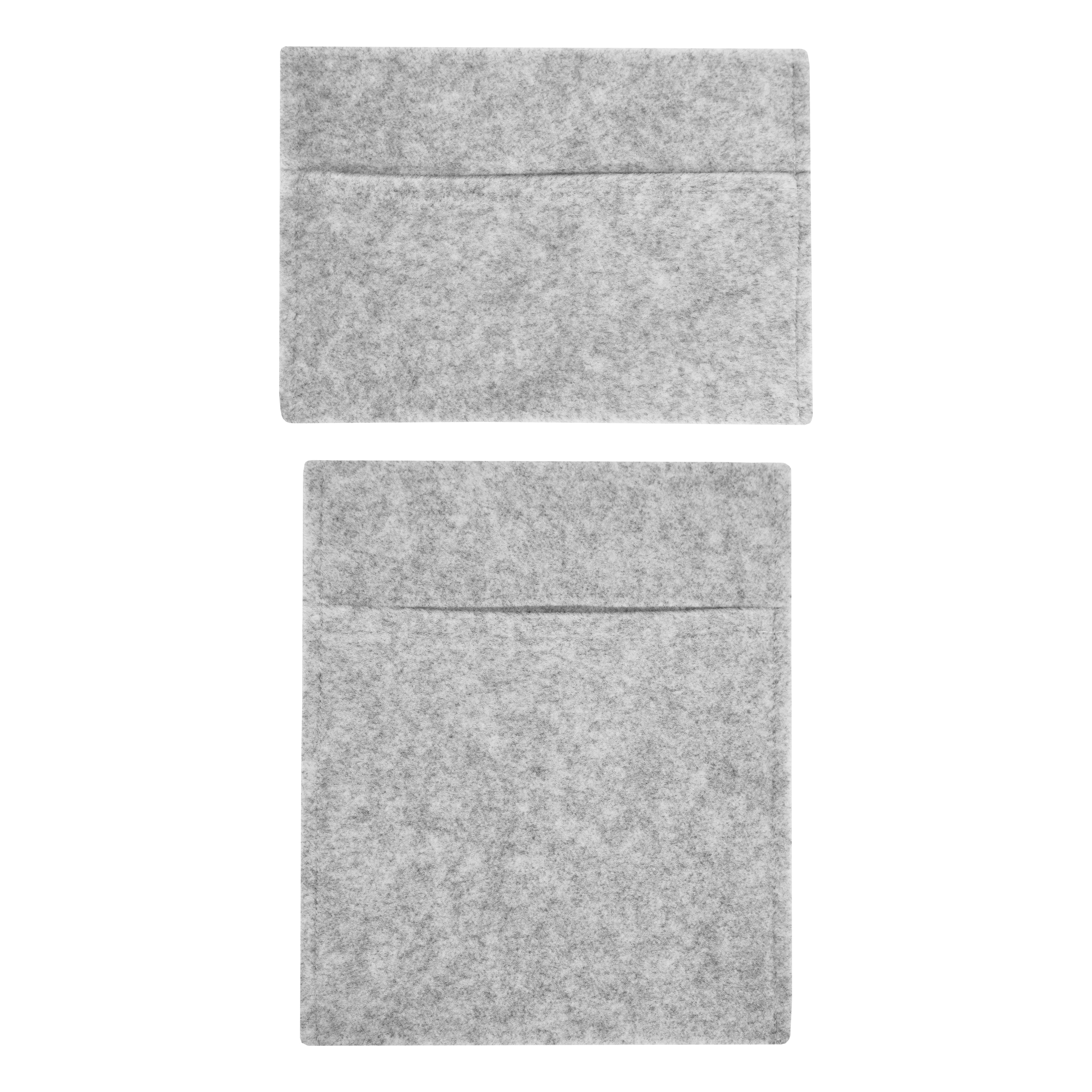 Säilytystaskut - hopeanharmaa