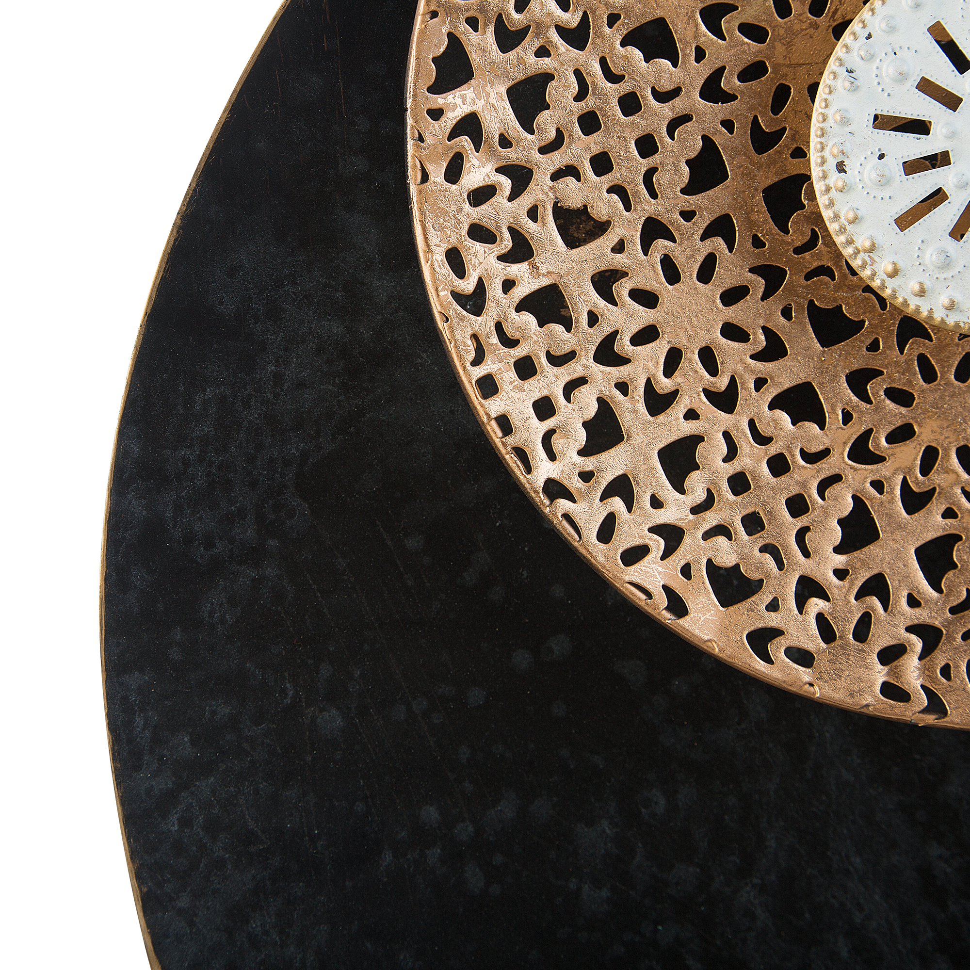 Seinäkoriste RUBIDIUM metalli 49 cm Musta