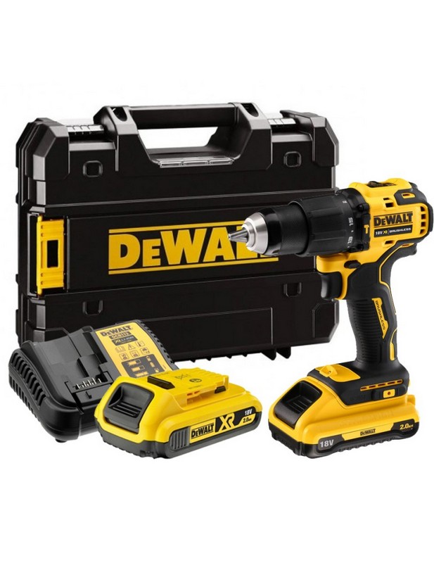 DeWalt DCD709D2T XR 18V -Akkuiskuporakone 2x 2,0 Ah