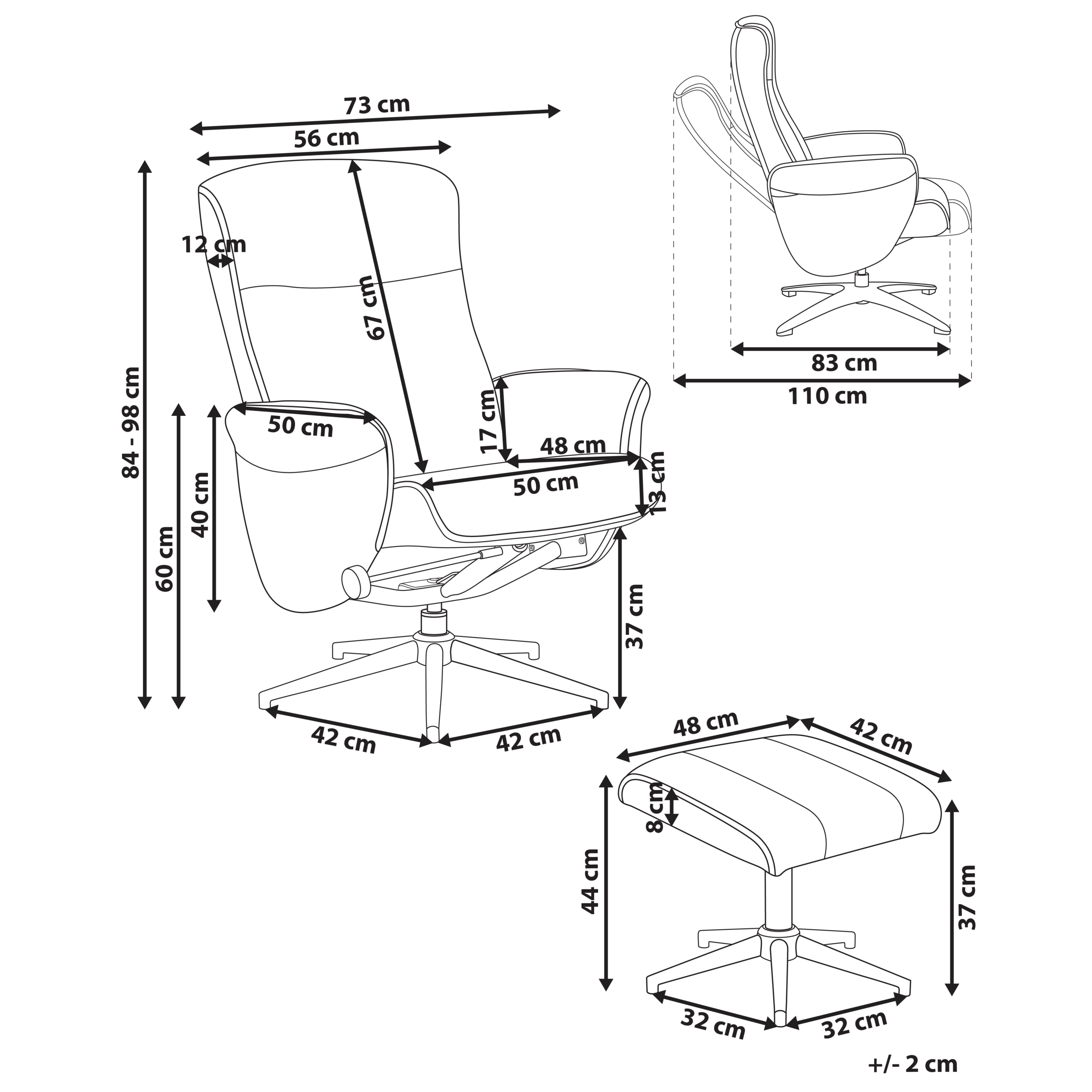 Mekanismituoli JAPET buklee Beige