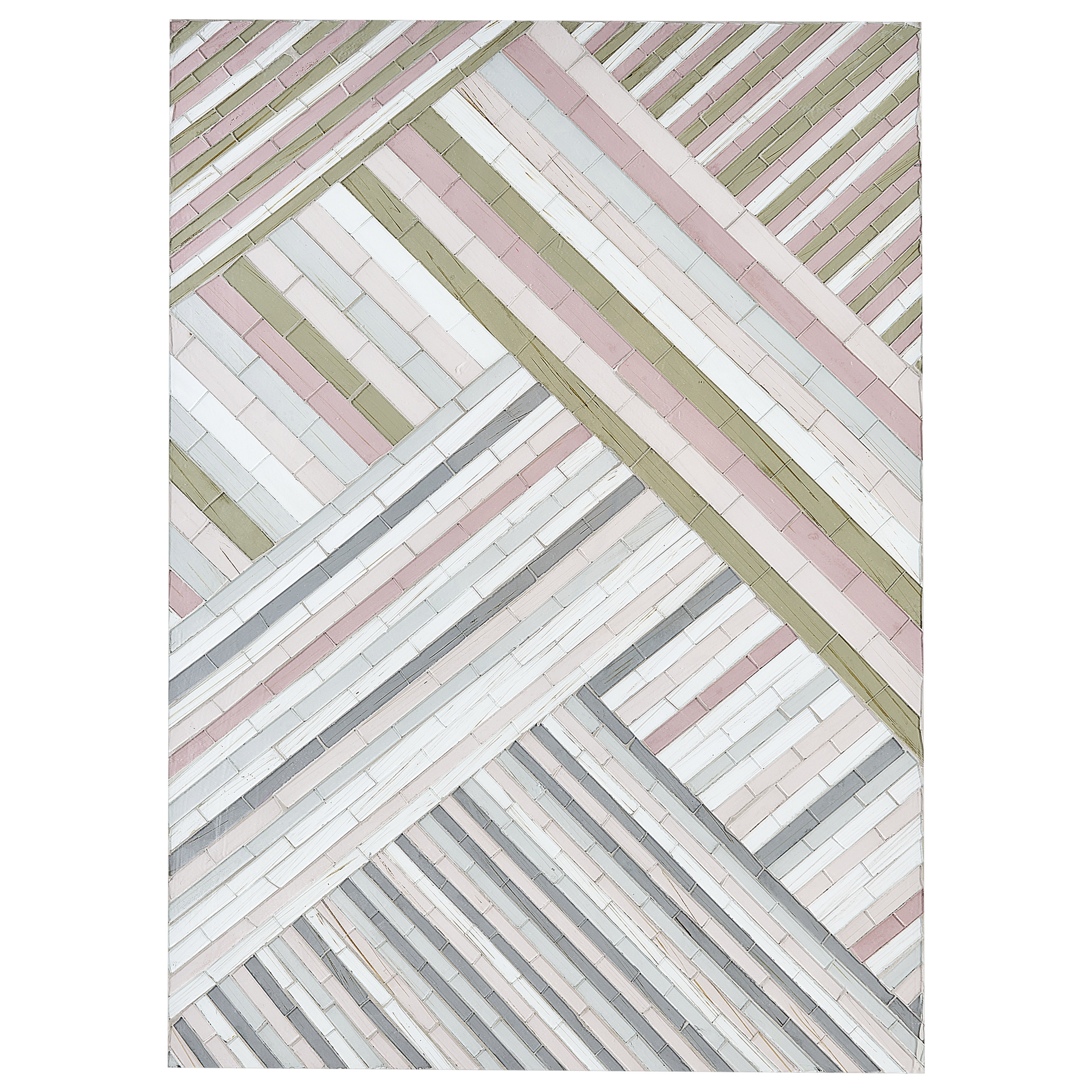 Seinäkoriste TEMBESI lasi 70 cm Monivärinen