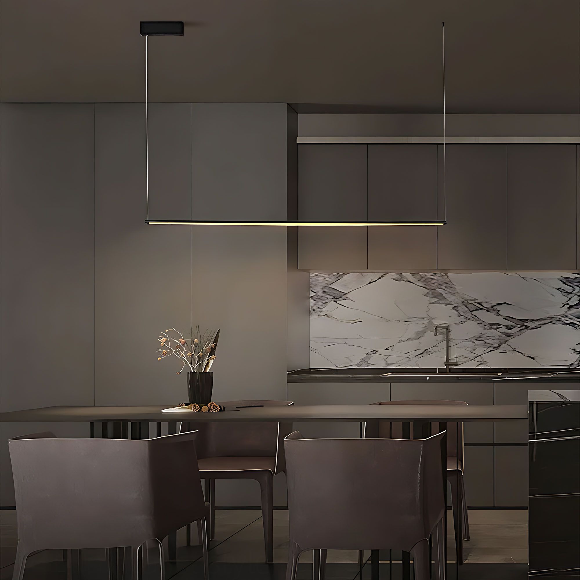 TOOLIGHT riippuvalaisin LHJ032-CP musta, 150x140x1,5cm