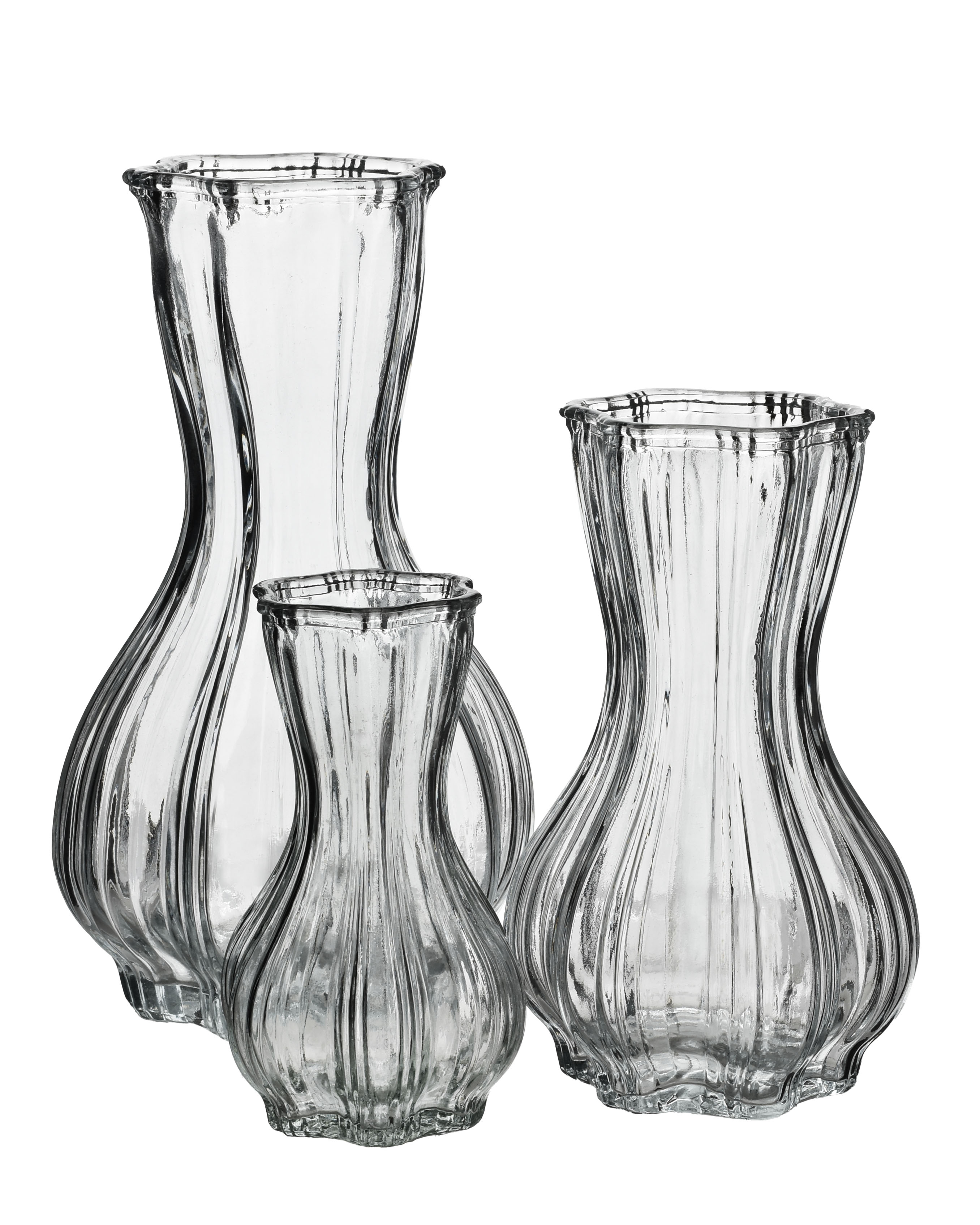 Maljakko SERENITE kirkas lasi 8, 5x20 cm