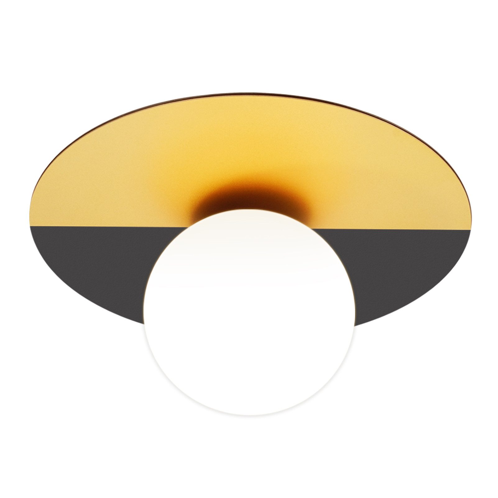 NETTLIFE vintage - seinävalaisin lasia ja metallia, moderni muotoilu, E14