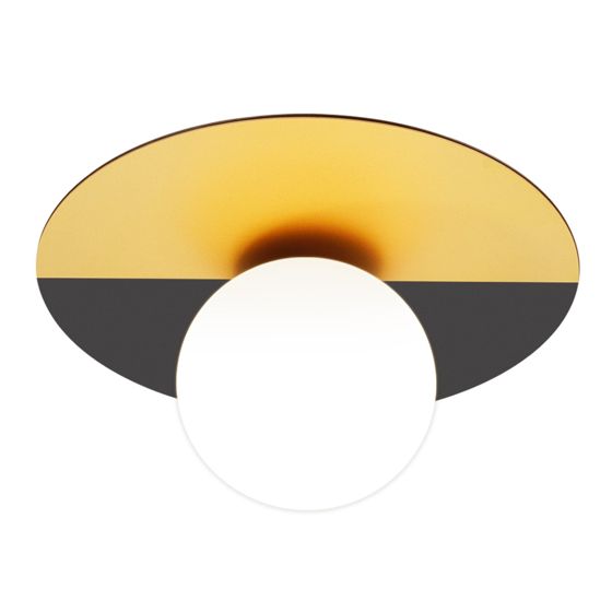 NETTLIFE vintage - seinävalaisin lasia ja metallia, moderni muotoilu, E14