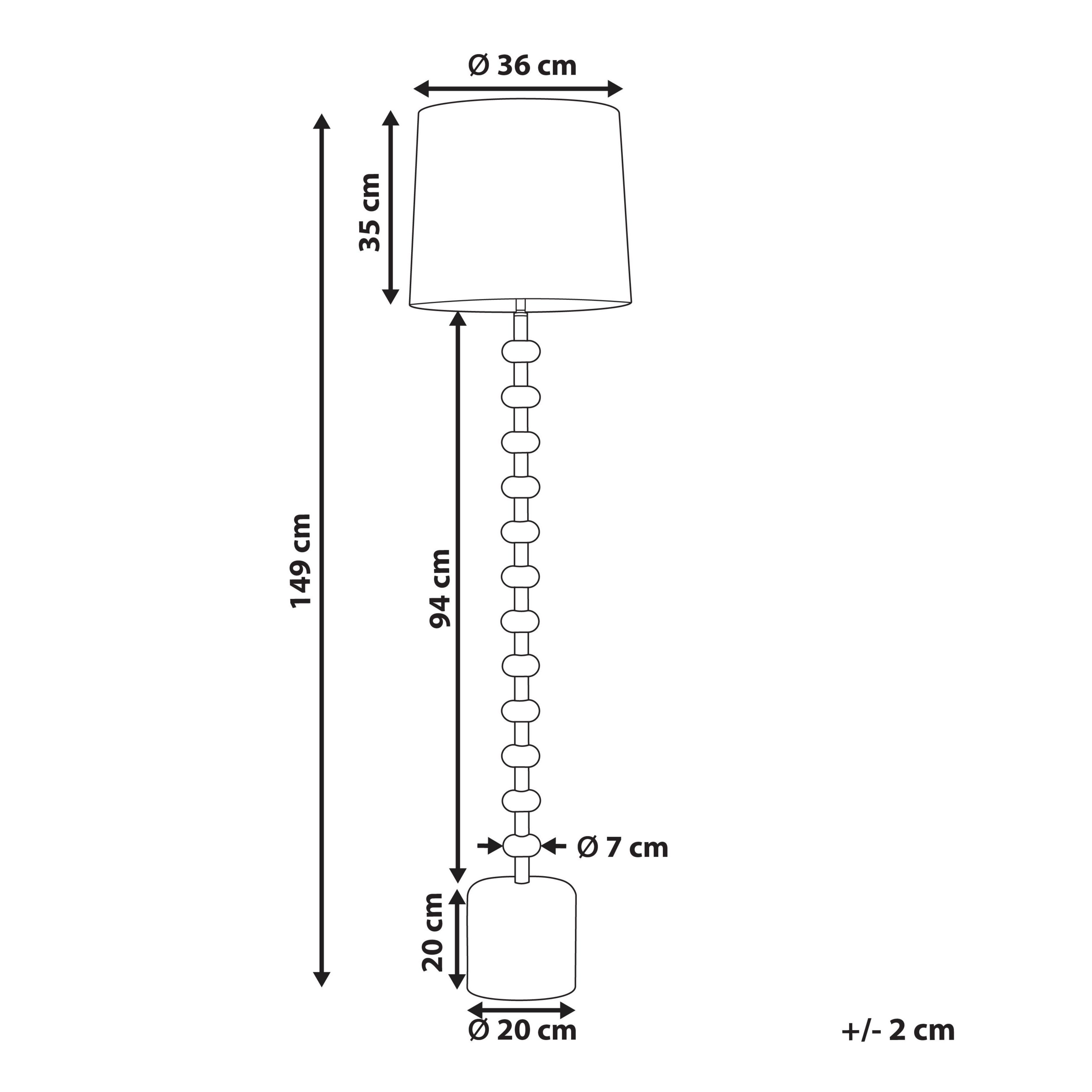 Lattiavalaisin KRIOS metalli Vaaleanruskea