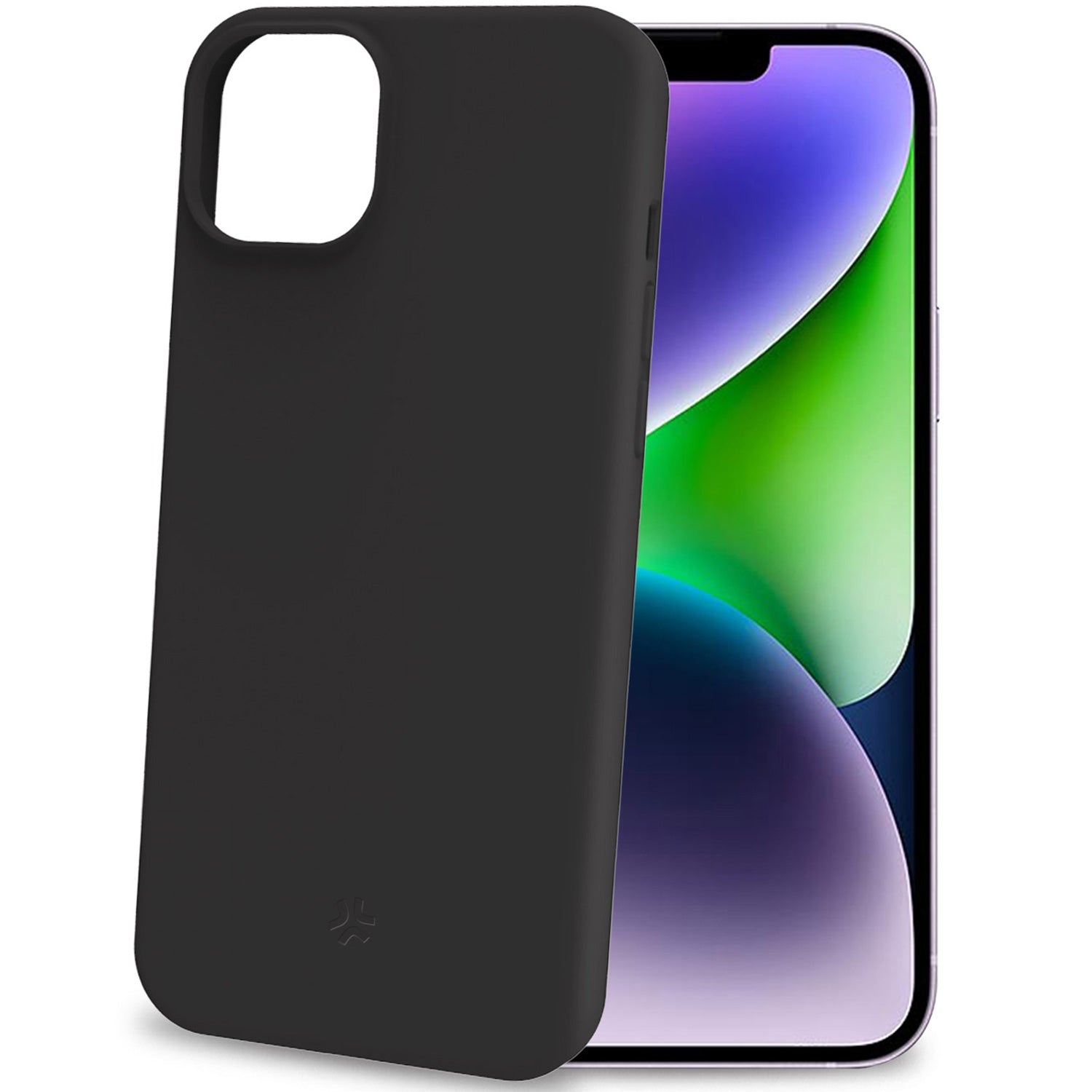 Cromo Soft kumikotelo iPhone 15 Plus Black