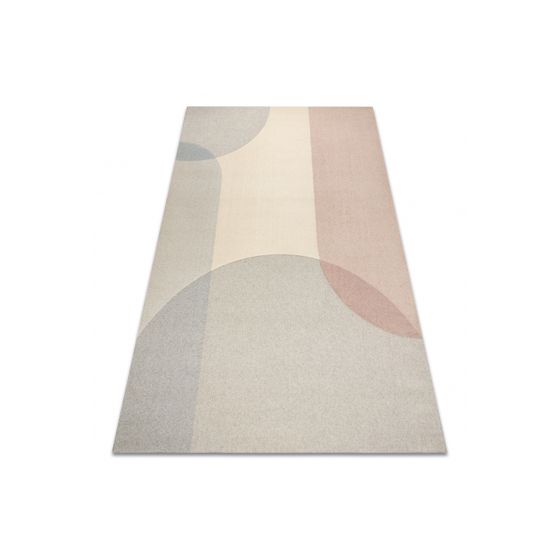 FLUX villamatto- Geometrinen loft beige / harmaa