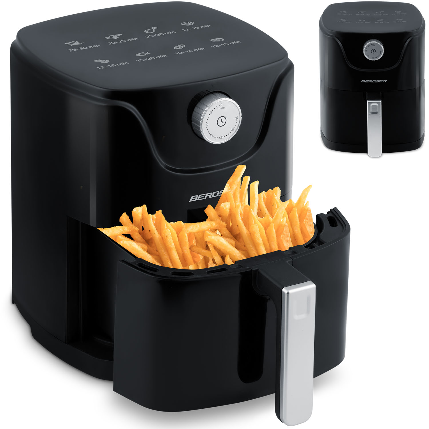 Berdsen BD-654 musta airfryer