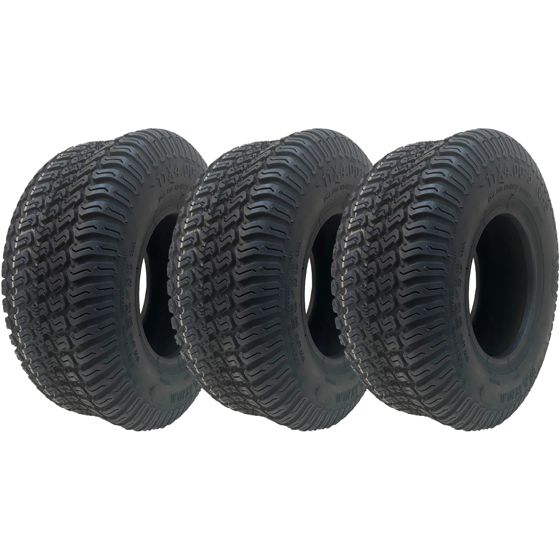 11x4.00-5 ruohonleikkurin monikäyttöiset nurmikkorenkaat, 4-kerroksiset, tubeless, Wanda P332 (3 kpl:n sarja)