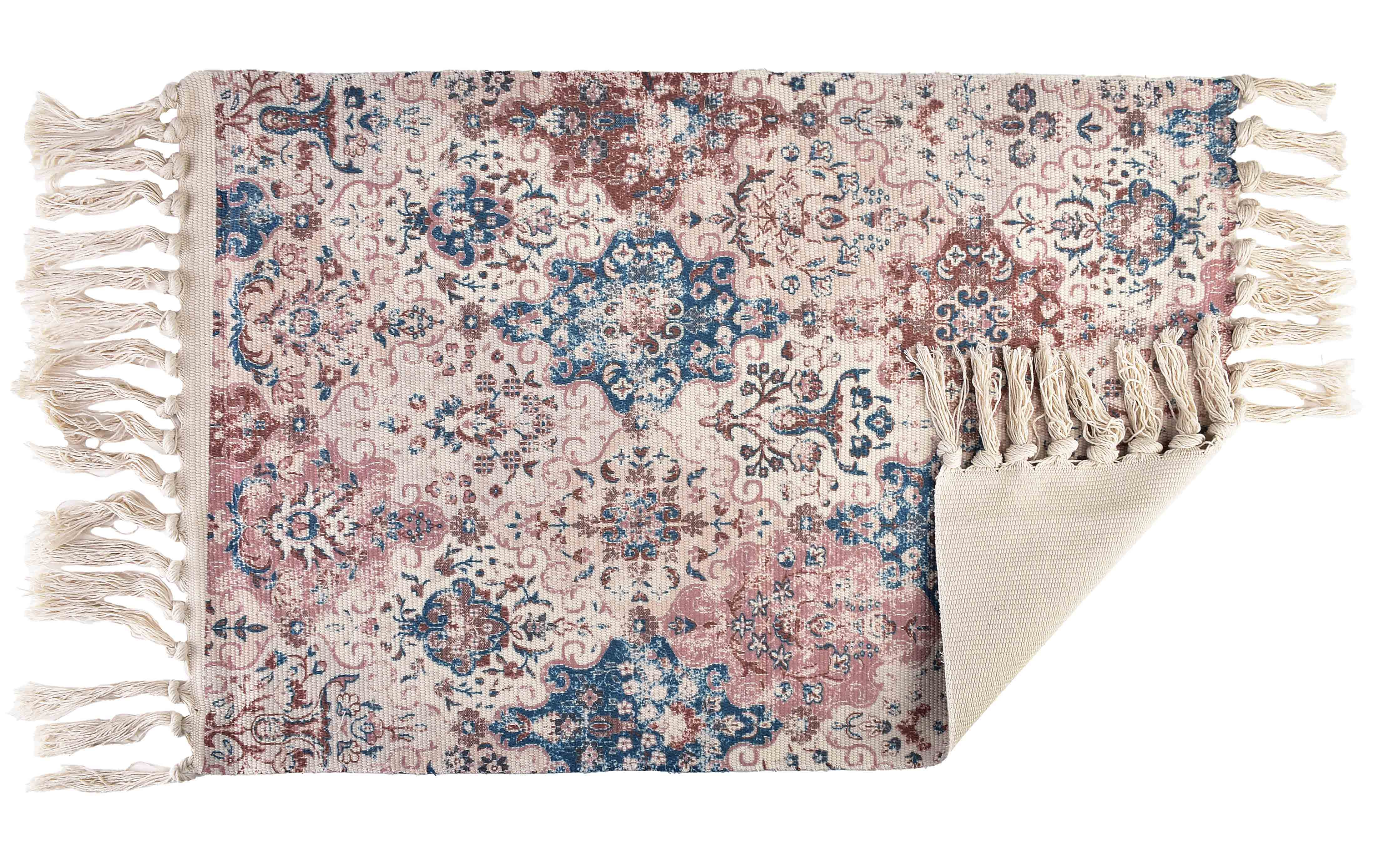 Matto polyesteri-puuvilla ORIENT 90x60 cm ruskea/beige/vihreä 1 kpl