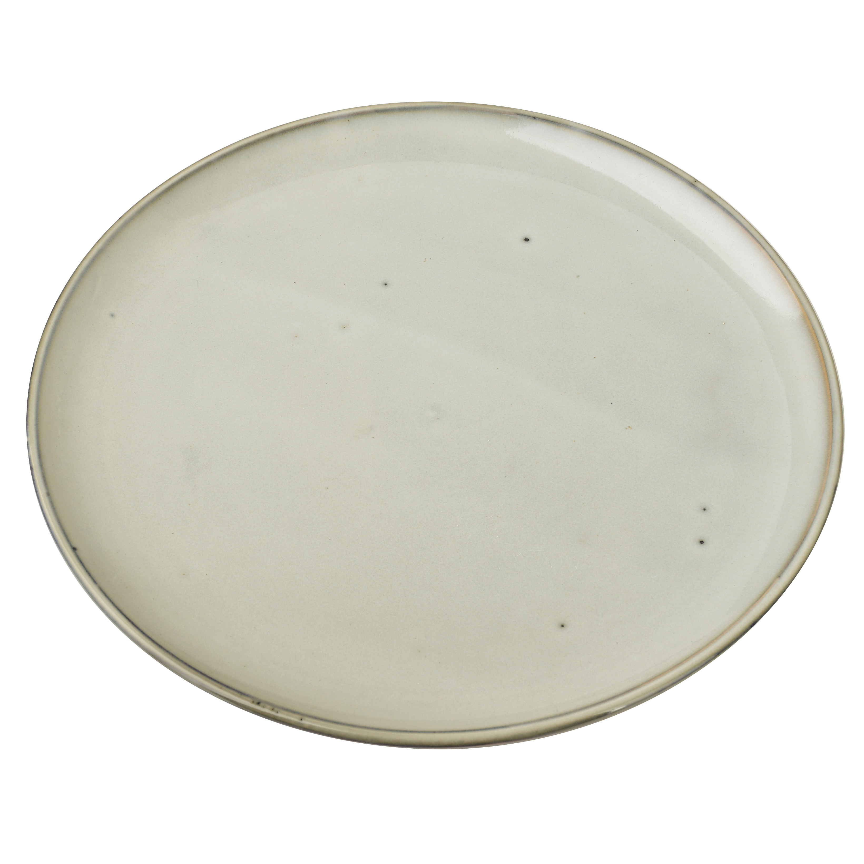 Ruokalautanen keramiikka BASIC NATURE 25,5 cm luonnonsävy 1 kpl