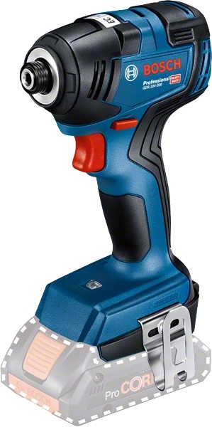 Bosch GDR 18V-200 Professional -Iskuruuvinväännin Runko