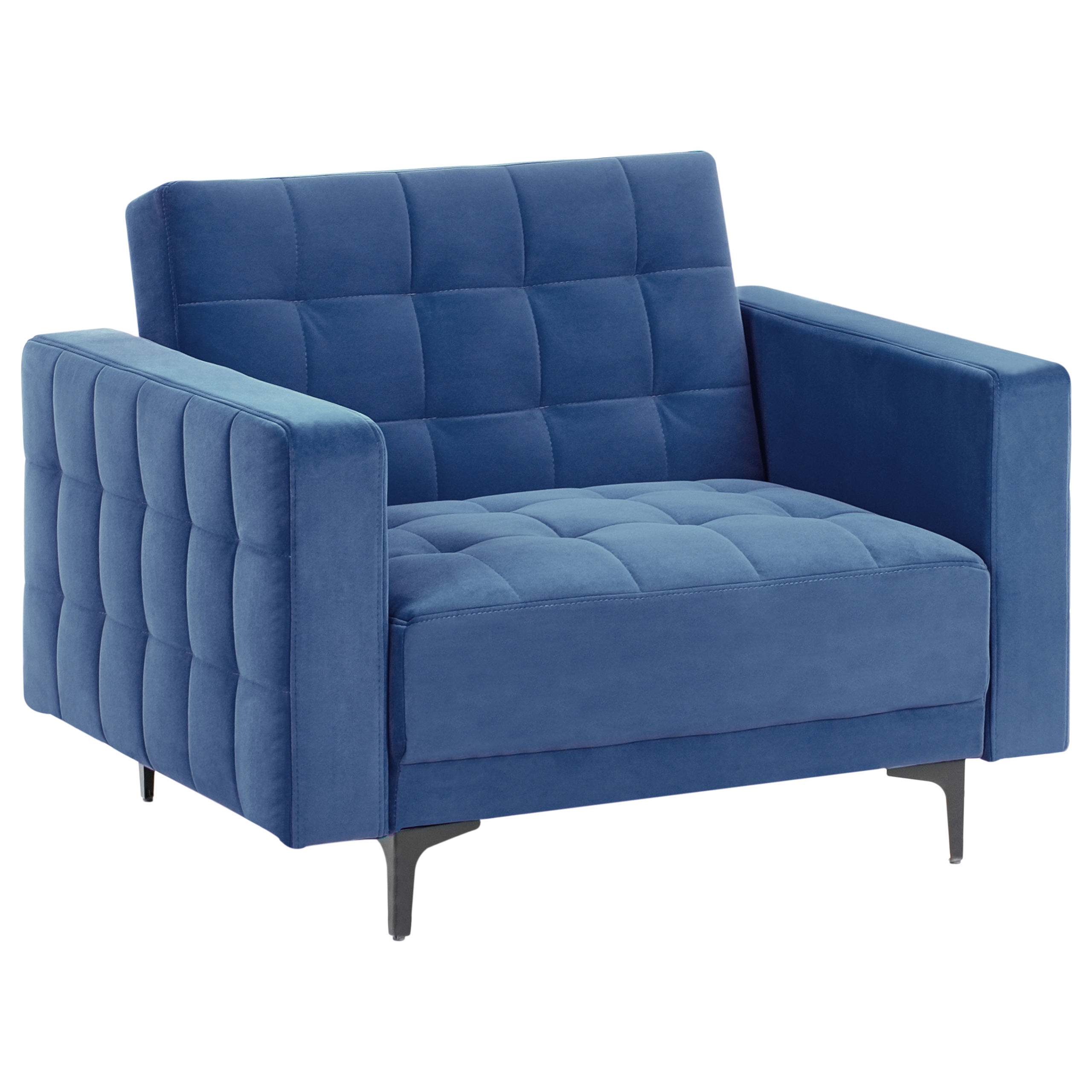 Nojatuoli ABERDEEN sametti Sininen