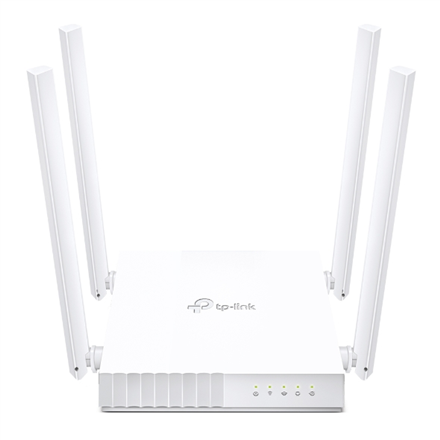 TP-LINK | Kaksikaistainen reititin | Archer C24 | 802.11ac | 300+433 Mbit/s | 10/100 Mbit/s | Ethernet LAN -portit (RJ-45) 4 | Mesh-verkon tuki Ei | MU-MiMO Kyllä | Ei mobiililaajakaistaa | T