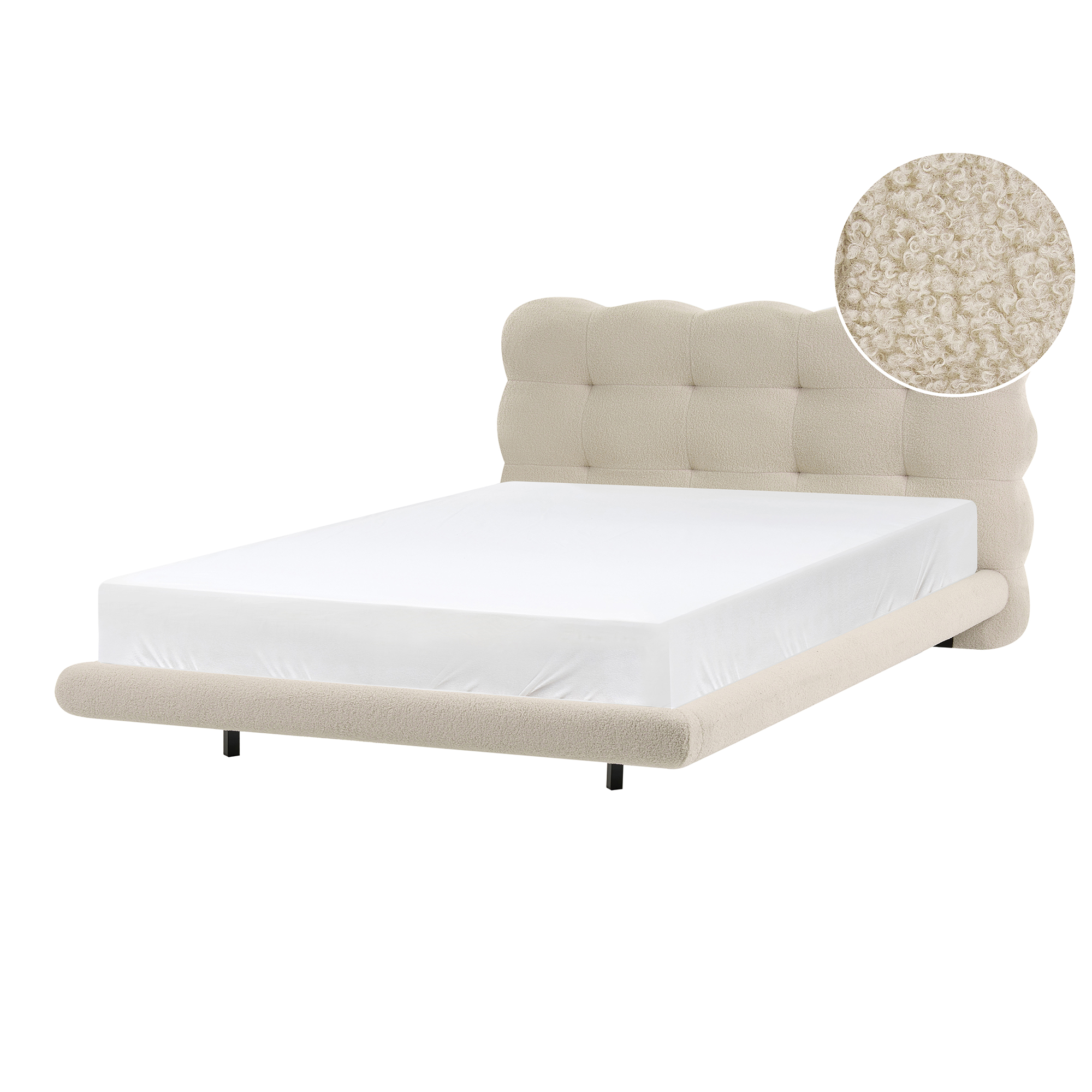 Sänky Buklee SOULISSE 120 x 200 cm Beige