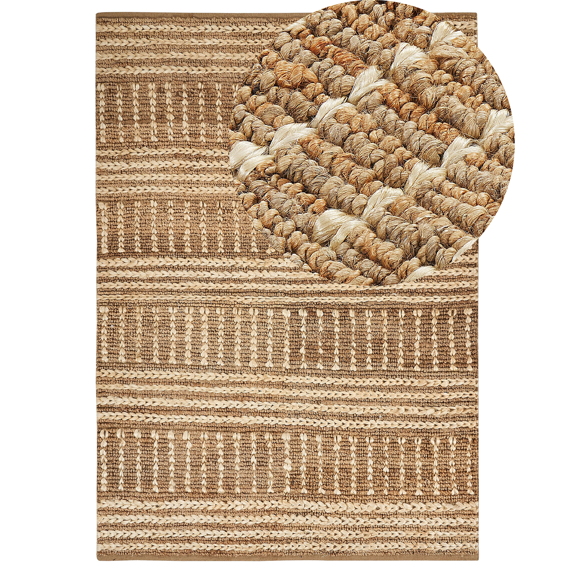 Matto KAMBERLI Beige 160 x 230 cm juutti
