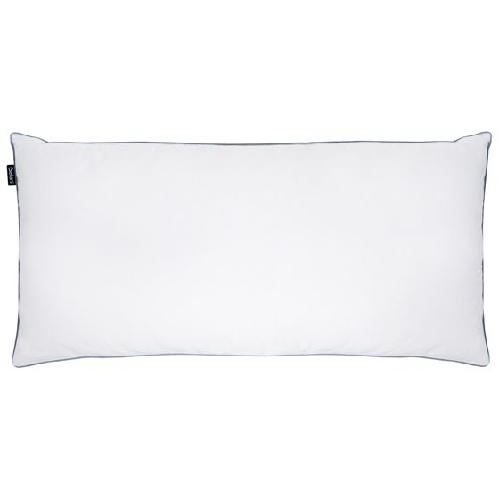Tyyny 3 kammiota TEIDE Korkea 40 x 80 cm Ankanhöyhenet ja -untuva Valkoinen